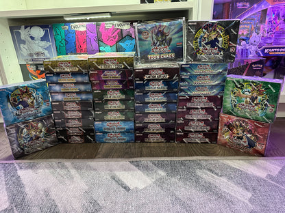 YuGiOh Sealed Boxes Lot - Over 50 Boxes (with BONUS)