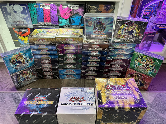 YuGiOh Sealed Boxes Lot - Over 50 Boxes (with BONUS)