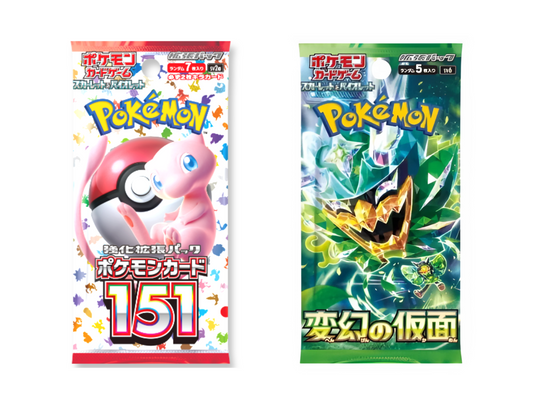 ⚫ (05/09/2024): Mask of Change + Pokemon 151 JP Live Stream Pack Rips